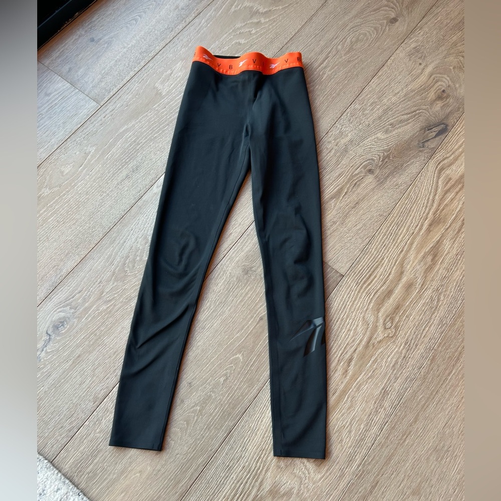 Victoria Beckham for Reebok black shaping leggings, XS